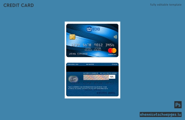 Beispielvorschau für eine Mastercard der Laos Joint Development Bank